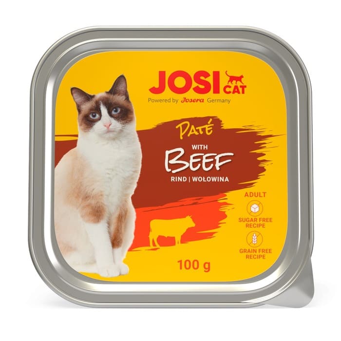Josera Josicat Pate Beef kaķu konservi ar liellopu pastēte 100 g
